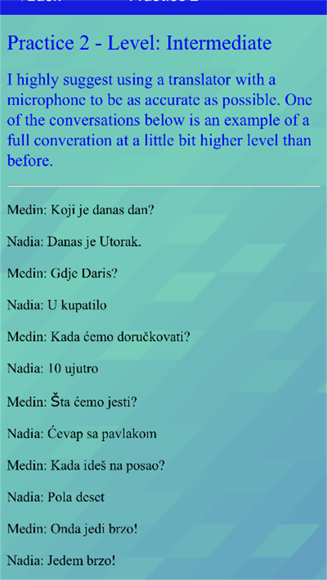 Learn Bosnian!