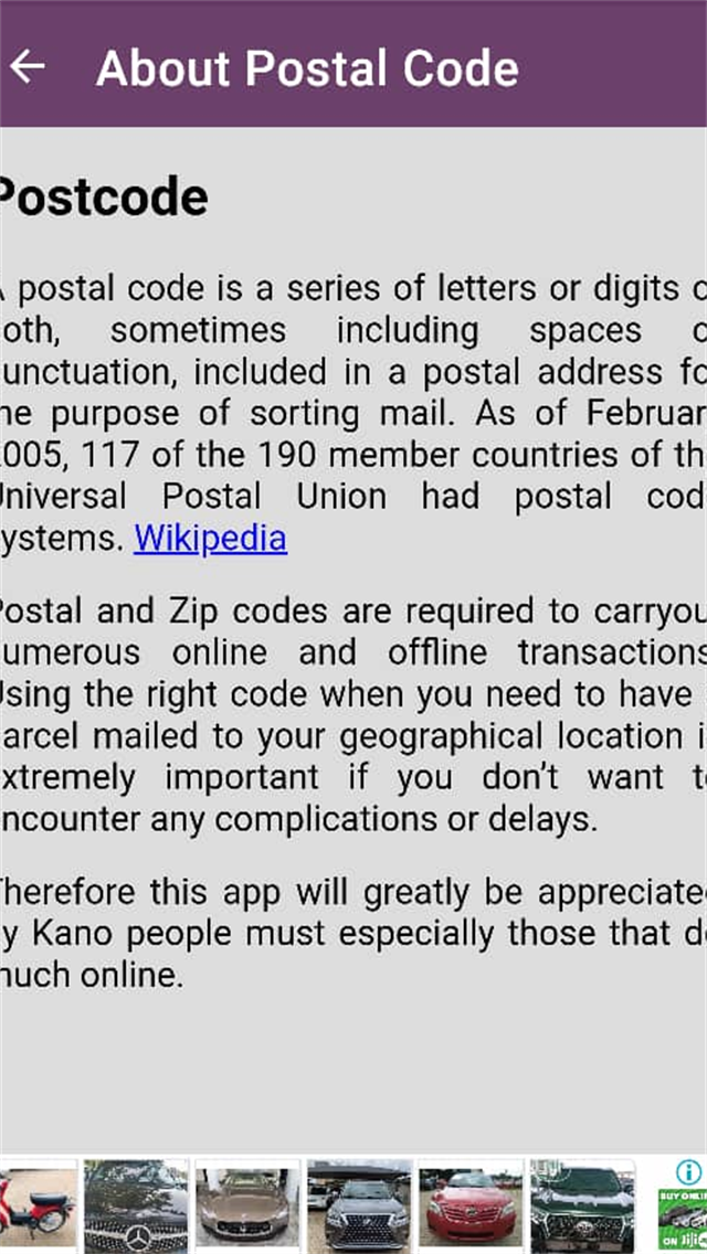 Kano Postal Codes