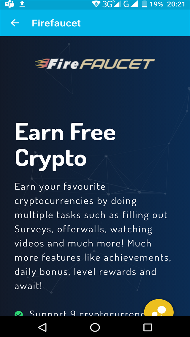 Crypto Faucet Land