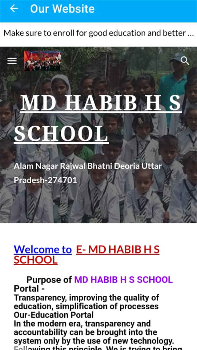 MD HABIB H. S. SCHOOL