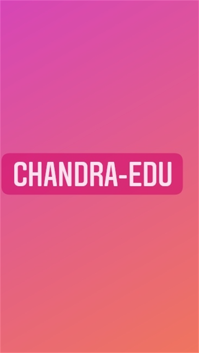 Chandra Edu