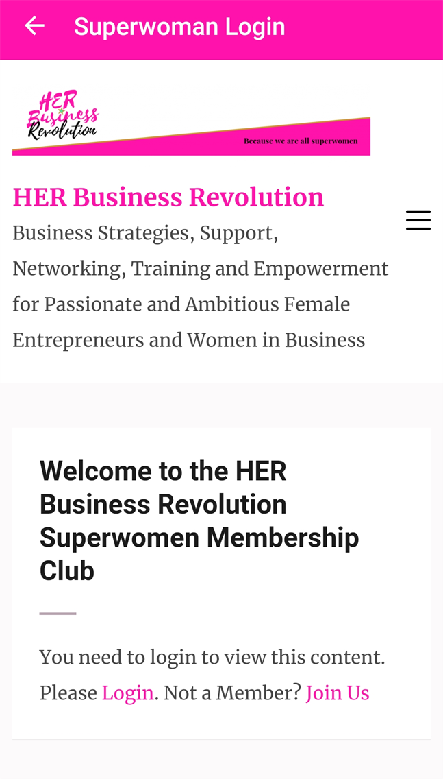 HER Business Revolution