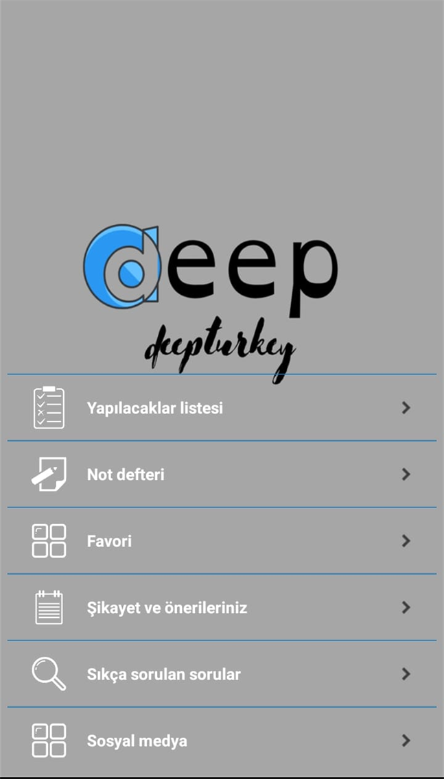 Deep mobilapp