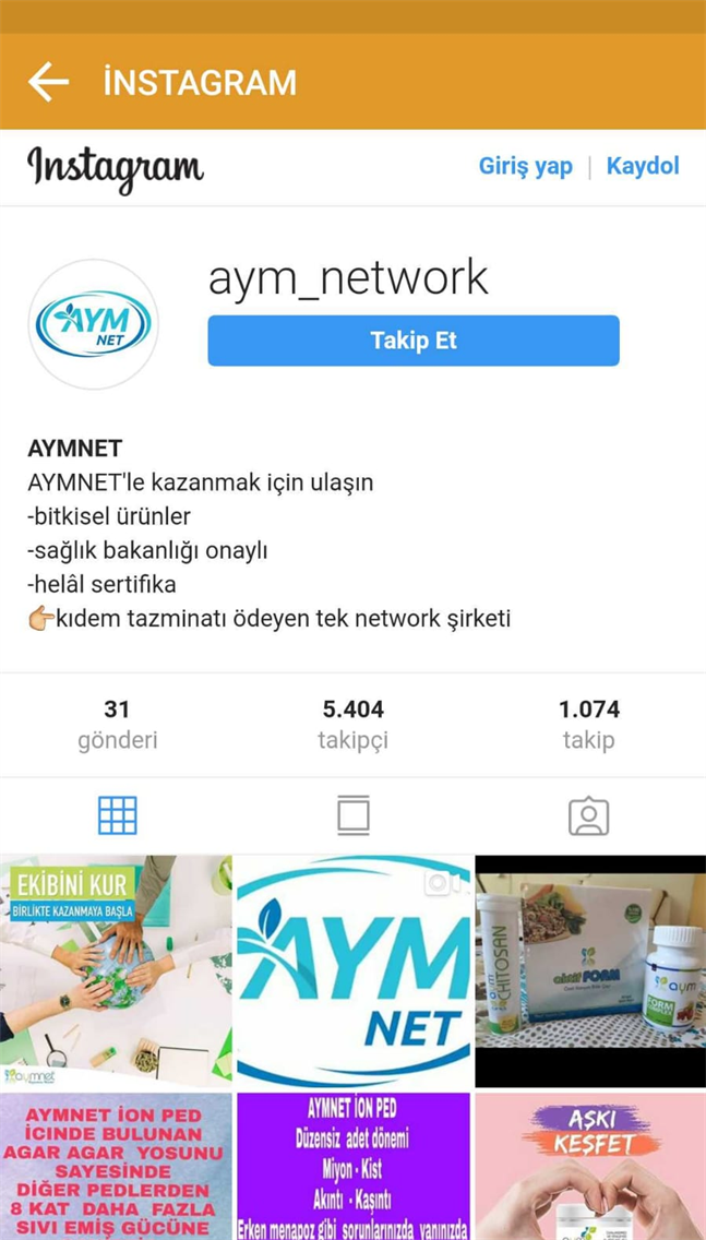 AYM KAZANDIRAN NETWORK