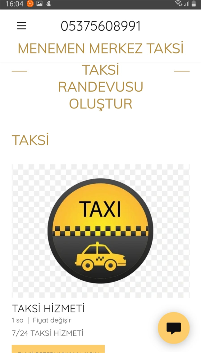 Menemen Merkez Taksi